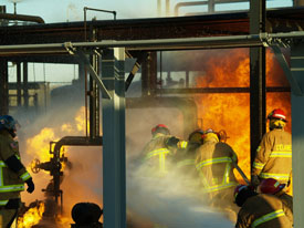 Industrial Firefighter Training