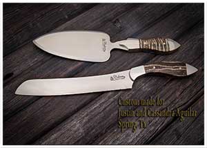 Custom Made Knife - Justin + Cassandra Aquilar