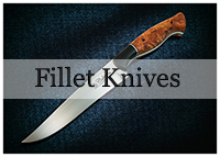 Custom made kitchen knives