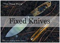 Custom made fixed knife