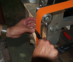 Photo: Custom knifemaking process 3