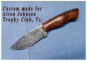 Custom Made Knife - Alton Johnson