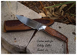 Custom Made Knife - Koleby Gallet