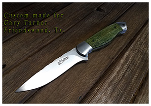 Custom Made Knife - Gary Turner