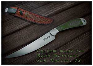 Custom Made Knife - Rene Martinez