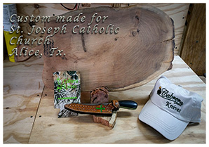 Custom Made Knives - St. Joseph's Catholic Church