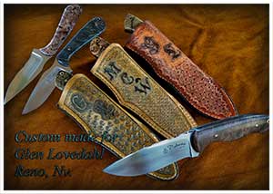 Custom Made Knife - Glen Lovedahl