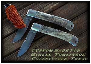 Custom Made Knives - Mikel Tomlinson