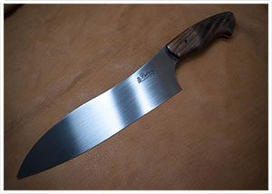Custom Made Chef's Knife - View 1